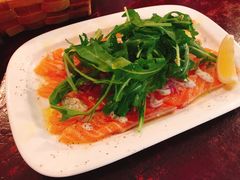 自家腌制三文鱼-羽深肉铺 Steak & Wine