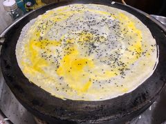 香辣煎饼果子-冷峰马家鸡蛋牛奶醪糟(八朗学五巷店)
