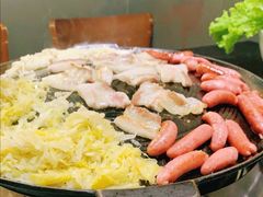 烤猪五花肉-海花锅盖烧烤店(怡馨家园店)