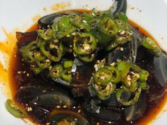 尖椒皮蛋-白起肉夹馍