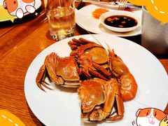 黄酒熟醉大闸蟹-凯菲厅海鲜姿造·海鲜自助·帝王蟹·龙虾(成都群光君悦酒店)