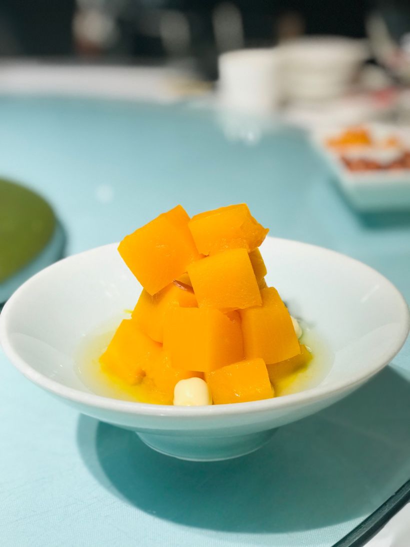 金粉冰镇南瓜  细腻如玉,金黄诱人,甘醇如蜜,冰凉透爽!