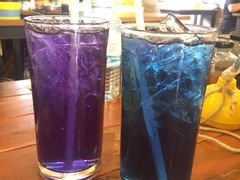 -蝶豆花蓝面条