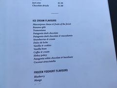 菜单-Patagonia Chocolates(皇后镇店)