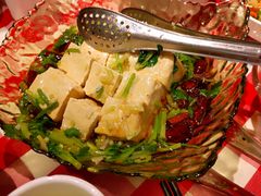 炝泼葱油豆腐-西贝(上海我格广场店)