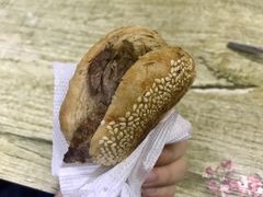 烧饼夹肉-永盛斋小吃(故宫店)