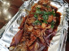 香烤鲈鱼-新白鹿餐厅(爱琴海购物中心店)