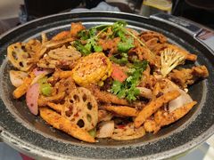 干锅牛蛙-渝蛙馆(新百店)