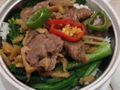 腊肠榨菜牛肉饭-佰搭果·广式茶餐厅(西华路店)