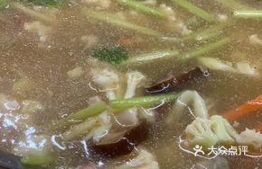 Sea Snail and Oyster Sour Spicy Soup