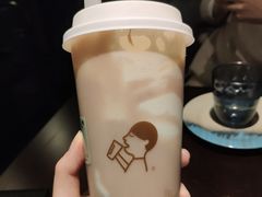 芋泥波波茶-喜茶(上海正大广场店)