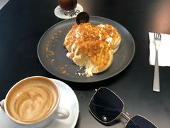 流沙奶黄松饼-NokNok Coffee(宽窄巷子店)