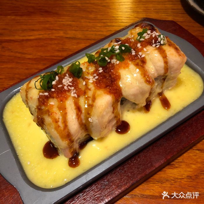 环岛台式日料芝士三文鱼焗卷图片 - 第1张