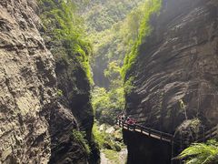 -龙水峡地缝景区