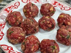 鲜牛肉丸子-乳仔牛牦牛汤锅 烤羊排(松潘古城店)