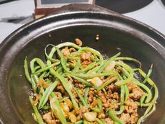 肉沫炒扁豆丝-煜丰汴京烤鸭(福彩路店)