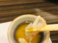 水煮螃蟹配醋-蟹道乐(道顿堀本店)