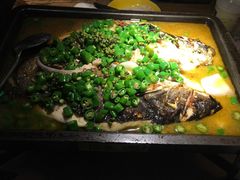 -探鱼·鲜青椒爽麻烤鱼(广州花都来又来店)