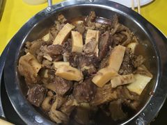 -老红桥炸灌肠牛肚锅烧烤(定福庄店)