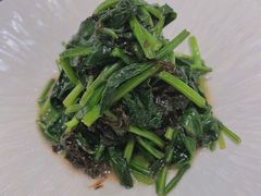 有机菠菜炒紫菜-喜鼎海胆水饺(平安金融中心店)