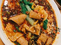 干锅肥肠面-霸道川面馆(张江店)