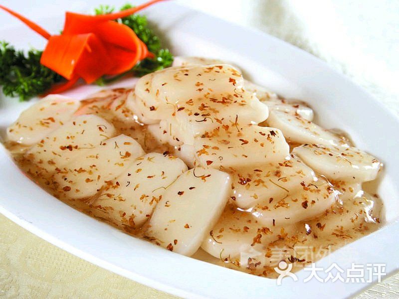 鲜约烩海鲜餐厅桂花芝麻炒年糕图片-北京海鲜-大众点评网