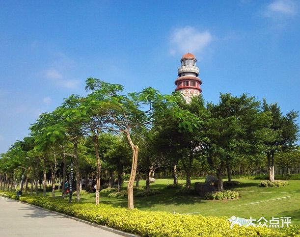 五通灯塔公园图片