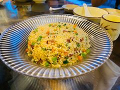 黄山牛肉酸菜炒饭-尚竹阁冬瓜盅·18年地标美食(平洲店)