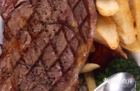 Angus Ribeye Steak with Shrimp