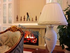 北京3D壁炉伏羲品牌设计装饰定制-北京拉斐特城堡酒店