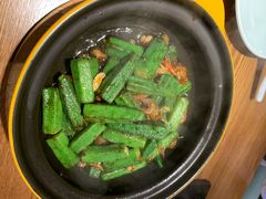 干菜肉末炒秋葵-闽上鲜·福建菜(龙湖滨江天街店)