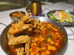 炸虾炸鸡拼年糕-HOTISLAND海鸡岛·韩国料理(江南西店)