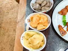 酸菜油渣水饺-大清花饺子(山庄店)