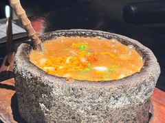招牌石锅海胆豆腐-锦楼·臻选新杭帮(杭州中心店)