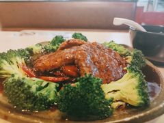 黑椒牛排套餐-清和园素食自助餐厅(义信堂美食城店)