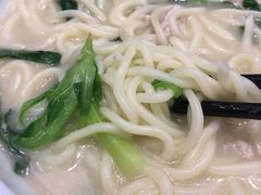 菜心肉丝汤面-五芳齋(云南南路店)