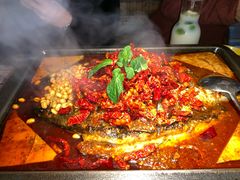 -探鱼·鲜青椒爽麻烤鱼(西南商都店)