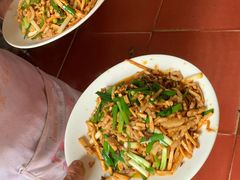豆腐干肉丝-豆腐脑花