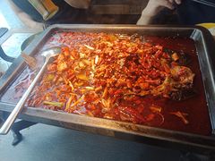 -探鱼·鲜青椒爽麻烤鱼(西南商都店)