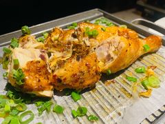 绿茶葱香烤鸡-绿茶餐厅(乐峰广场店)