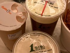 黑糖燕麦乌龙奶茶-1点点(星光名座店)