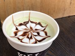 抹茶拿铁-微饮cafe