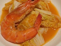 大虾炒菜芯-东莱海上(长宁来福士店)