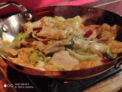 杭风香锅卷心菜-绿茶餐厅(蓝色港湾店)
