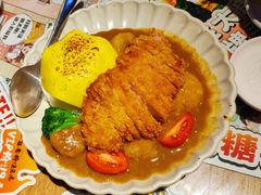 南洋芝士咖喱猪排饭-桃太郎创作料理(大坪店)