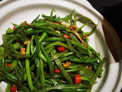 砂窝扁豆丝-鸽子侯·家宴·平价海鲜(市图书馆店)