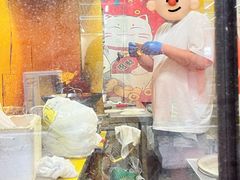 -小红车炸蛋葱油饼