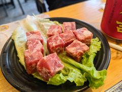 雪花牛肉粒-御记碳烤肥牛(东城万达店)
