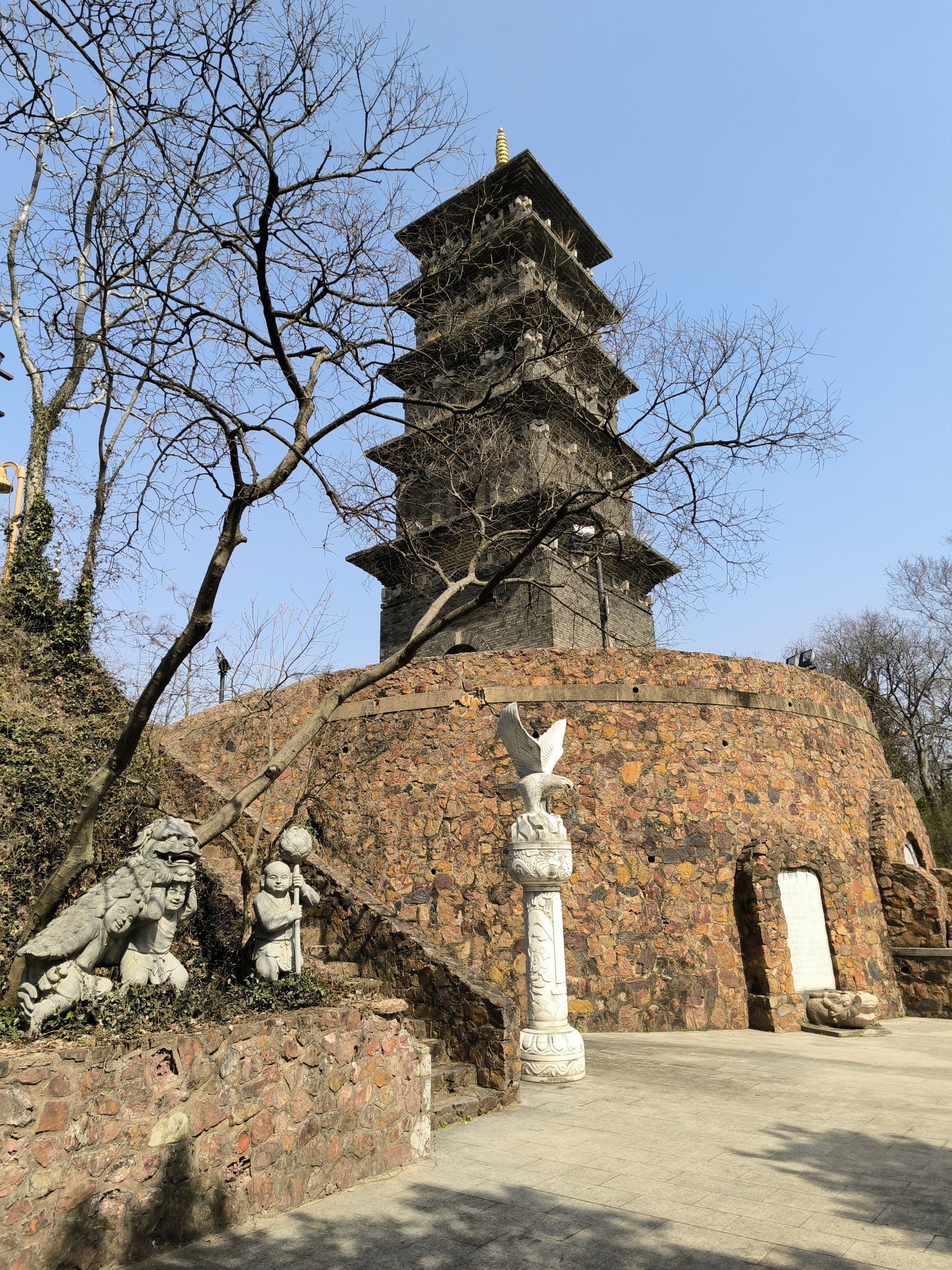 南京九华山风景区图片