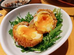 酥炸猪肉裹温泉蛋-胜博殿日式炸猪排(西红门店)